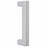 VidaXL Griffe 20 Stück 96 mm Edelstahl silberfarben