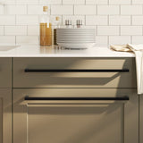 VidaXL Griffe 20 Stk. 480 mm Edelstahl schwarz