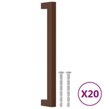 Vidaxl handelen 20 St.2 mm Edelstein Stol Bronze faarweg