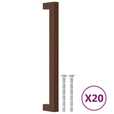 VidaXL Griffe 20 Stück 192 mm Edelstahl bronzefarben