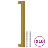 Vidaxl handelen 10 st.2 mm Edeless Stol Gold faarweg