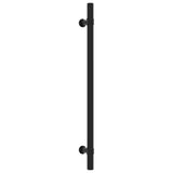 VidaXL Griffe 20 Stk. 224 mm Edelstahl schwarz