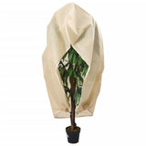 Vidaxl Plant Covers with Zipper 2 St 70 g m² 1,55x1,55 m