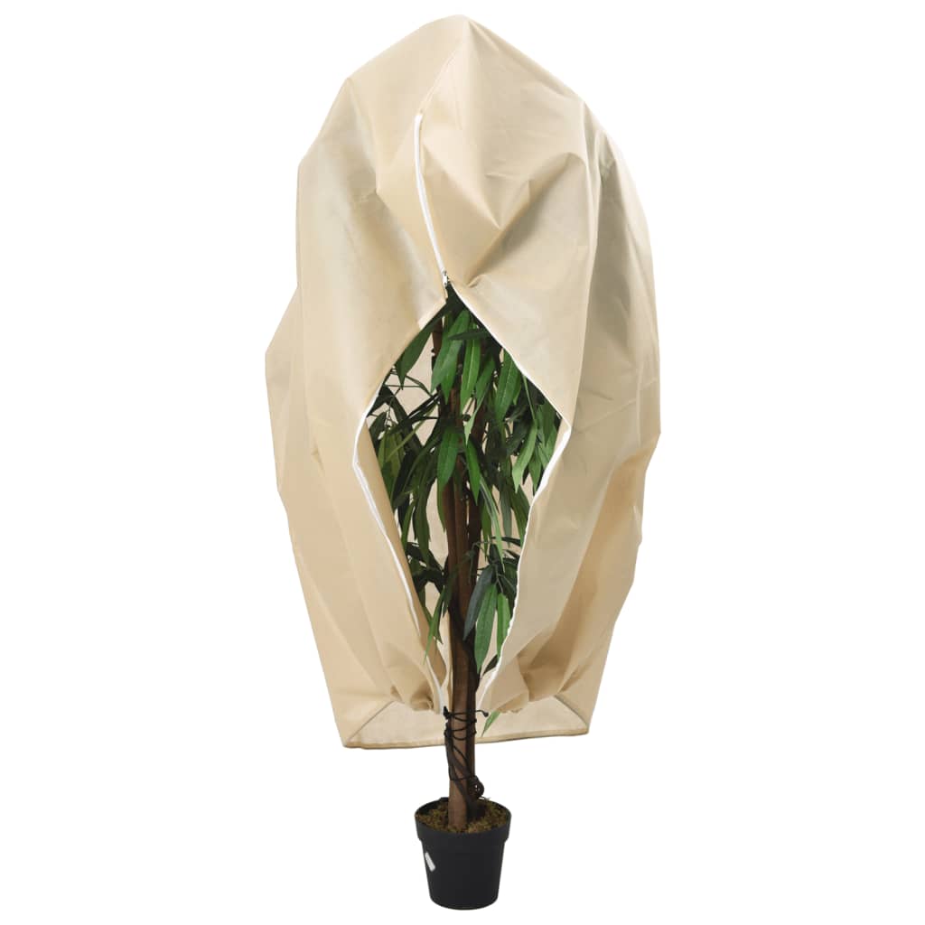 Vidaxl Plant Cover med glidelås 70 g m² 3.14x2.5 m