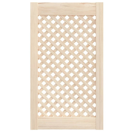 VidaXL Schranktüren mit Lamellen, 2 Stück, 39,5 x 69 cm, massives Kiefernholz