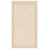 Vidaxx Schranktüren mit Lamellen 2 Stück 49,5x99 cm massives Kiefernholz