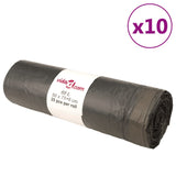 Vidaxl garbage bags with draw killings 250 st 60 l black