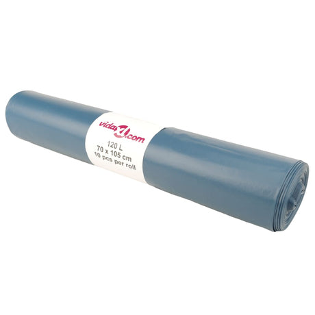 VidaXL Müllsäcke 100 Stück 120 l blau