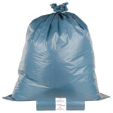 Vidaxl Bolsas de basura 100 ST 240 L Azul