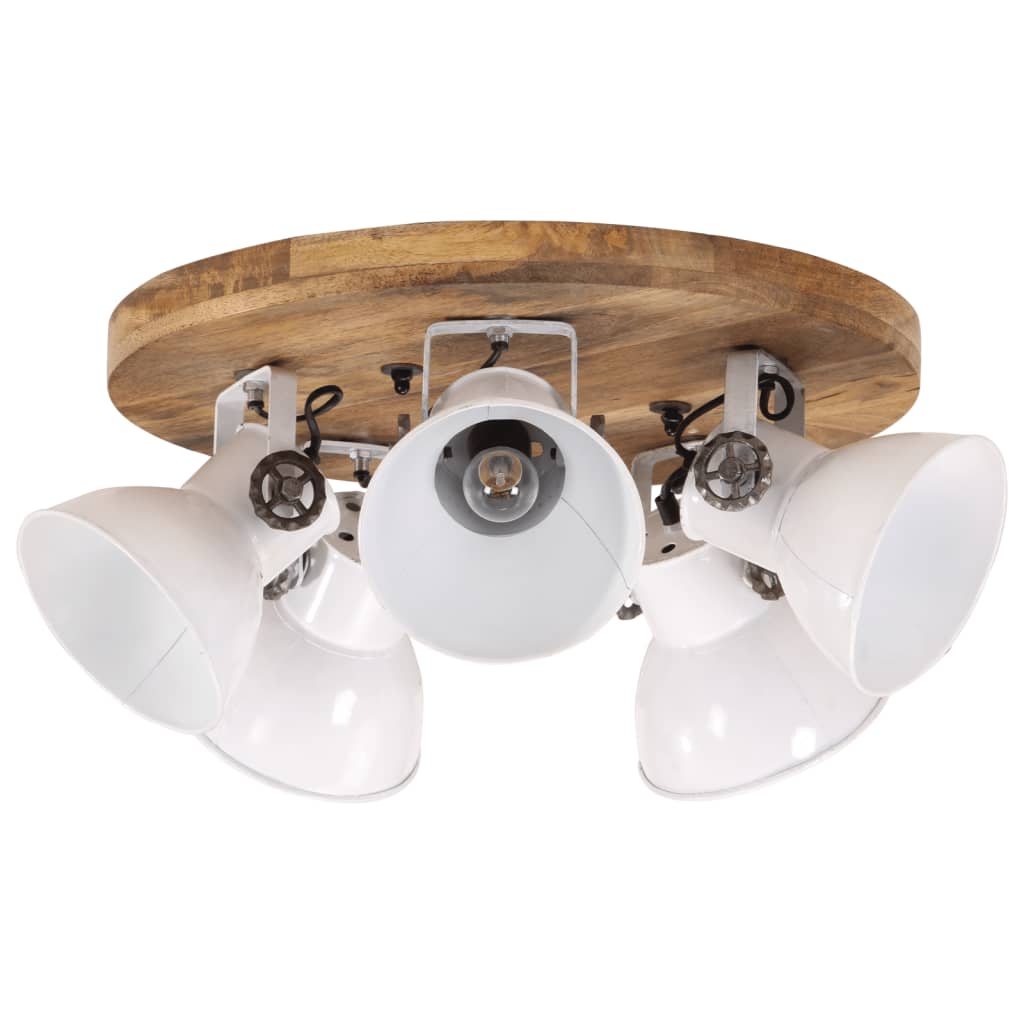 Lampe de plafond Vidaxl 25 W e27 50x50x25 cm blanc