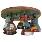 Vidaxl plafondlamp 25 w e27 50x50x25 cm meerkleurig
