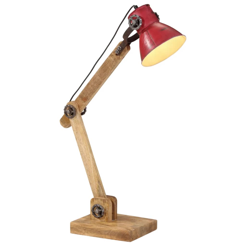 VidaXL desk lamp 25 W E27 23x18x96 cm weathered red