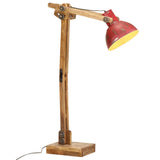 VIDAXL LAMP LAMP 25 W E27 33X25X130-150 CM zvětralé červené