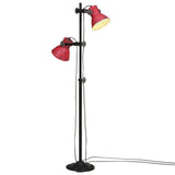 Vidaxxl Stehleuchte 25 W E27 25x25x90 140 cm verwittertes Rot