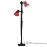 Vidaxxl Stehleuchte 25 W E27 25x25x90 140 cm verwittertes Rot