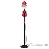 Vidaxl Floonal Lamp 25 W E27 25x25X90 140 cm zvětralé červené