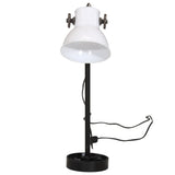 Vidaxx Schreibtischlampe 25 W E27 15x15x55 cm weiß