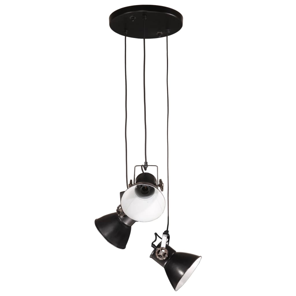 Vidaxl Hanging Lamp 25 W E27 30x30X100 cm černá