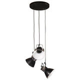 Vidaxl Hanging Lamp 25 W E27 30x30x100 cm Schwarz