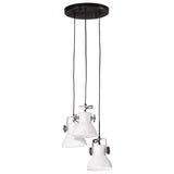 Vidaxl hængende lampe 25 W E27 30x30x100 White