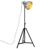 Vidaxl lampa podłogowa 25 W e27 61x61x90 150 cm vintage srebrna kolor