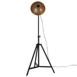 Vidaxl Floor Lamp 25 W E27 61x61x90 150 cm Antik messing Farvet