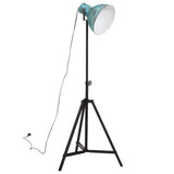 Vidaxxl Stehleuchte 25 W E27 61 x 61 x 90 150 cm verwittertes Blau