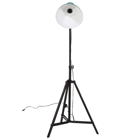 Vidaxxl Stehleuchte 25 W E27 61 x 61 x 90 150 cm verwittertes Blau