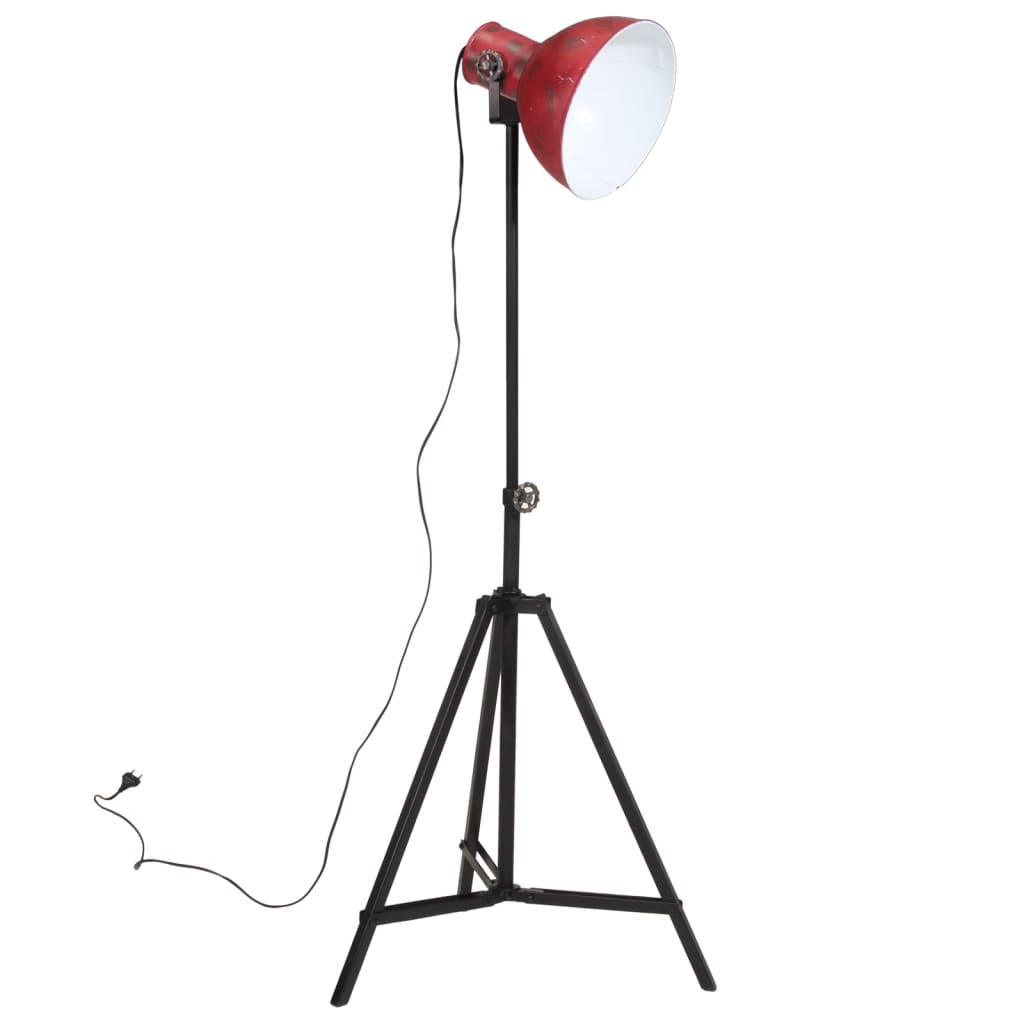 Vidaxl floor lamp 25 W E27 61x61x90 150 cm weathered red