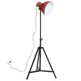 Vidaxl Lampa podłogowa 25 W E27 61x61x90 150 cm Wtedażone czerwone