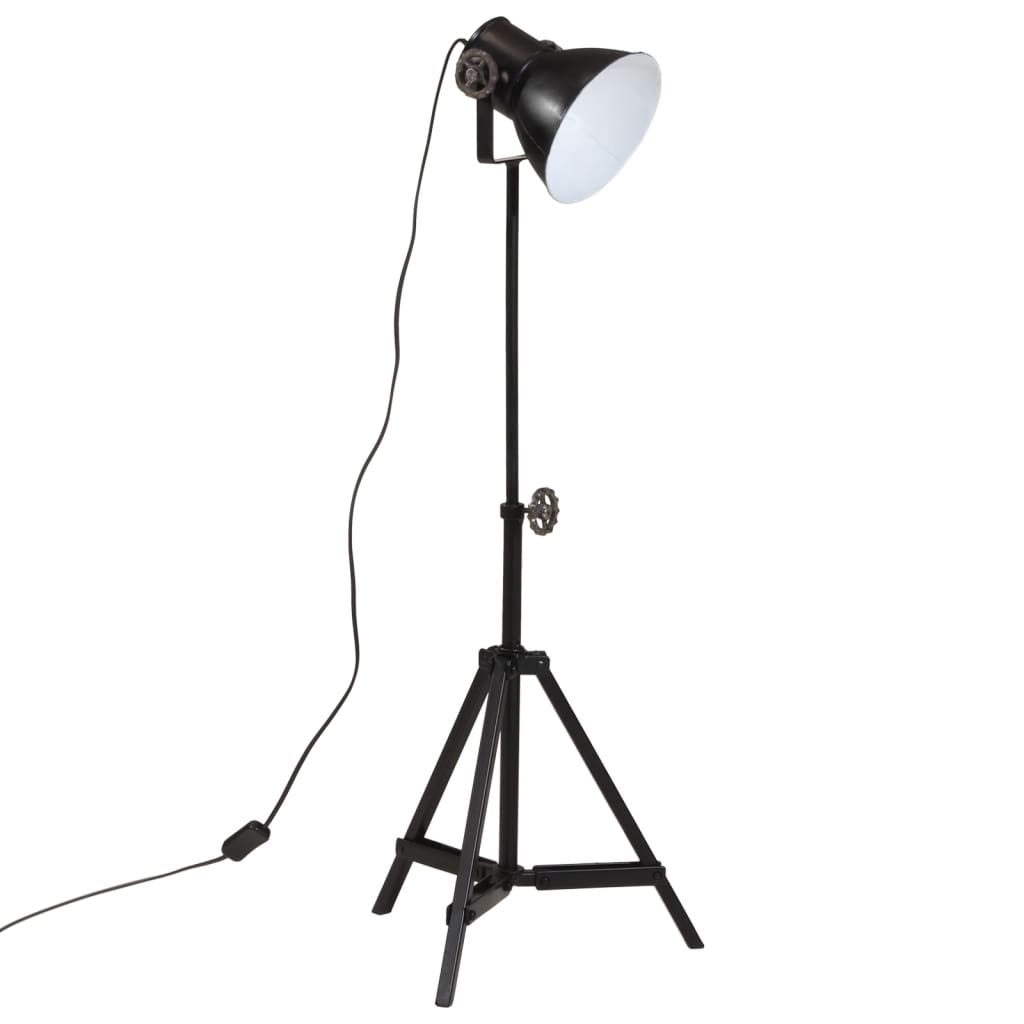 Vidaxl Lampa podłogowa 25 W E27 35x35x65 95 cm Czarna