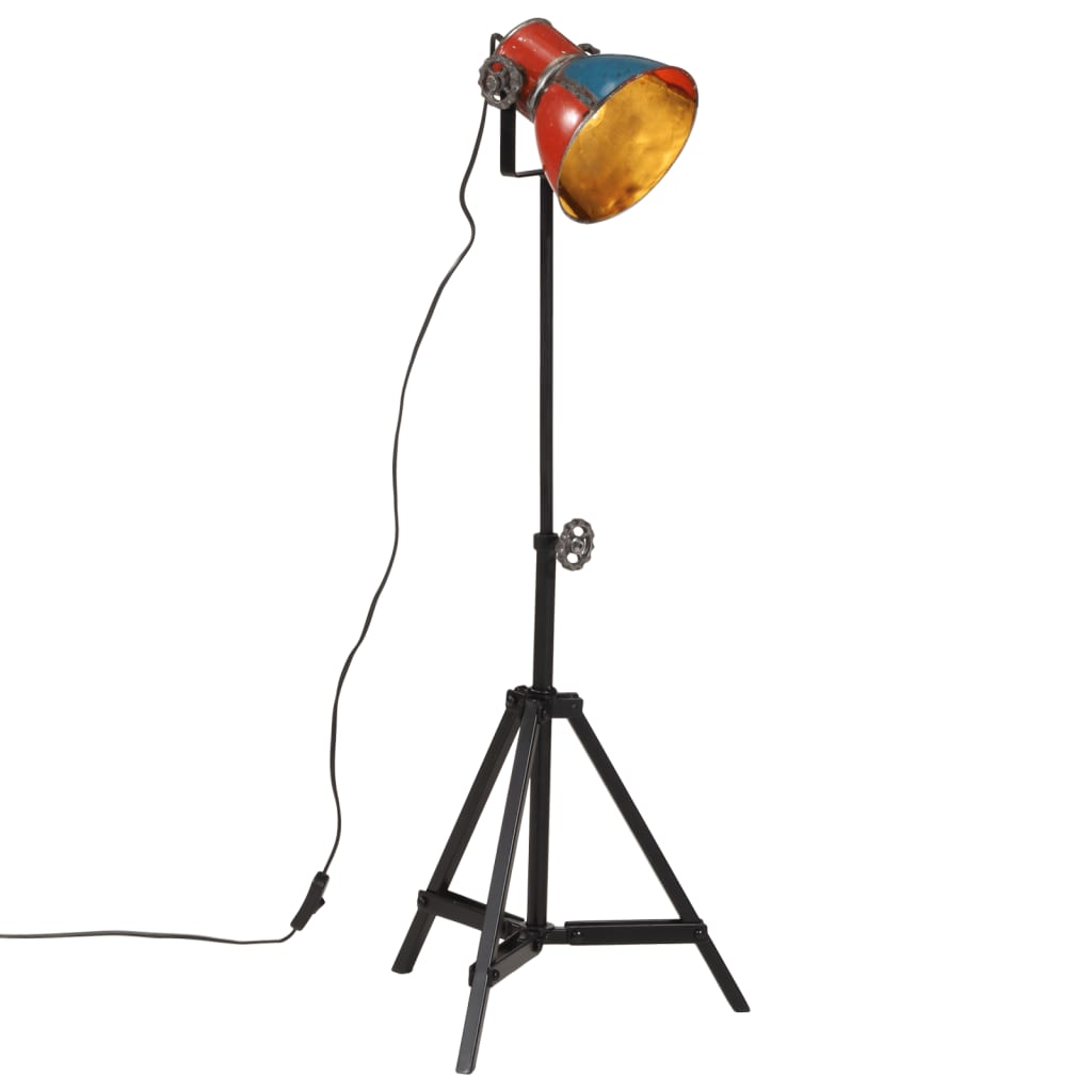 VidaXL Stehleuchte 25 W E27 35x35x65 95 cm mehrfarbig