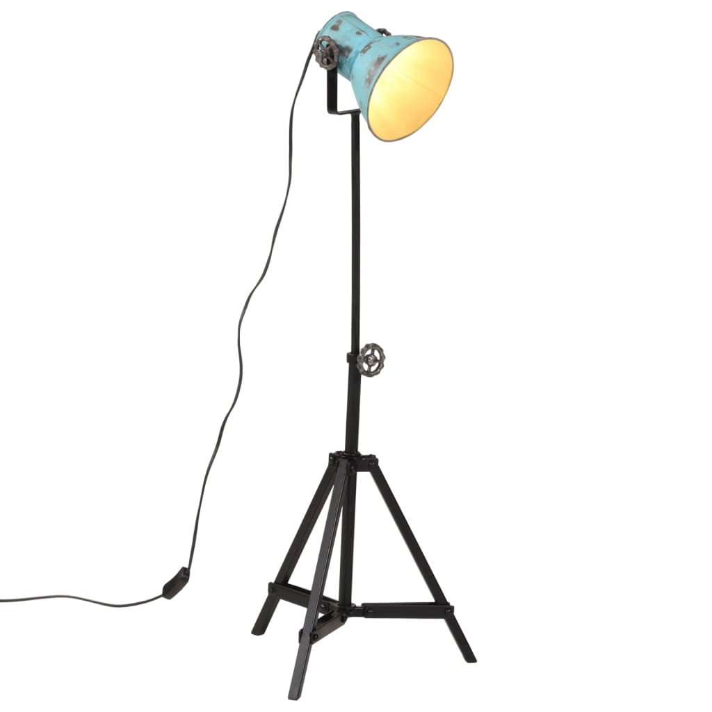 Vidaxl Floonal Lamp 25 W E27 35x35x65 95 cm zvětralé modré