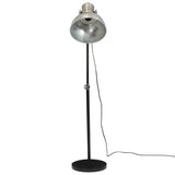 Vidaxl lampa podłogowa 25 W e27 30x30x90-150 cm vintage srebrny kolor