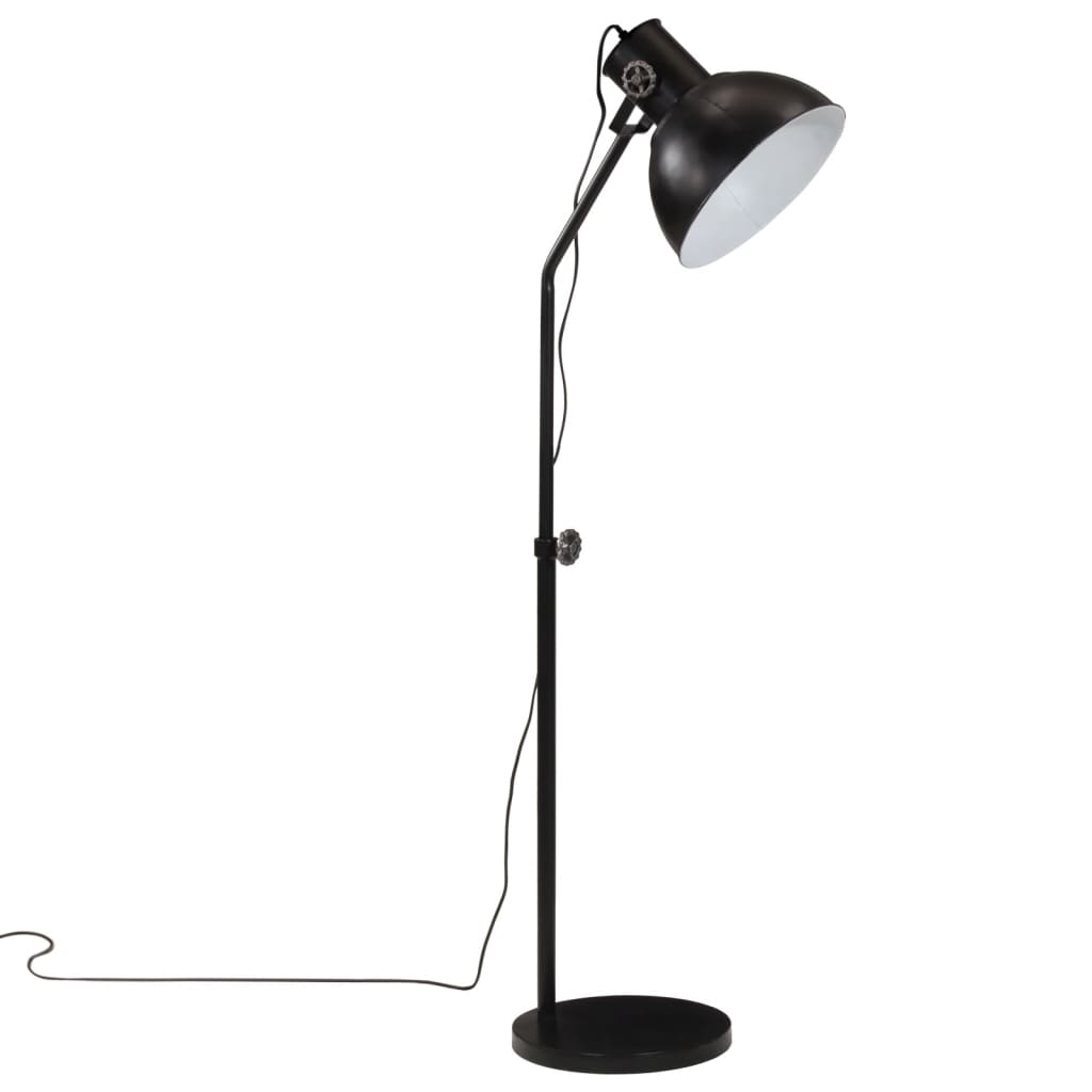 Vidaxl Floor Lamp 25 W E27 30x30x90-150 cm sort