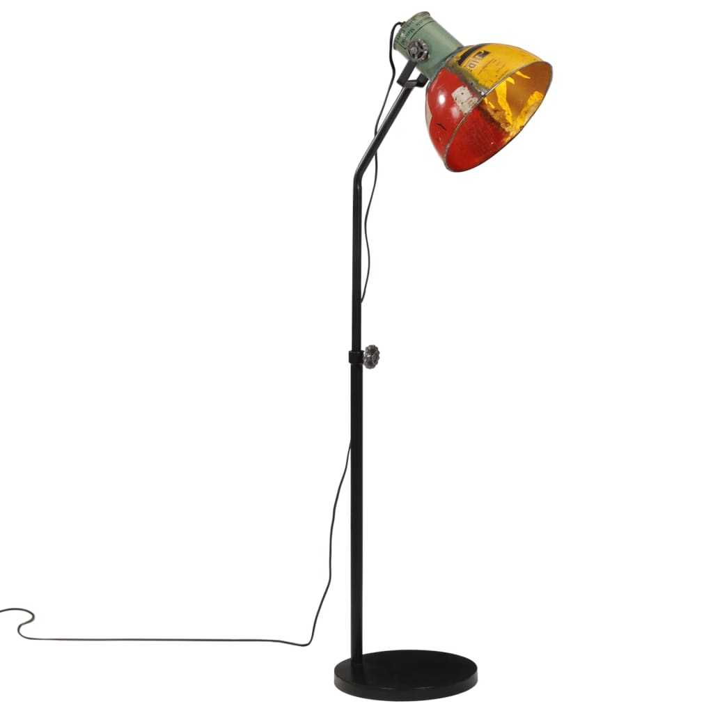 Vidaxl Floor Lamp 25 W E27 30x30x90-150 cm Multi-farvet