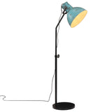 Vidaxl Floor Lamp 25 W E27 30x30x90 150 cm forvitret blå