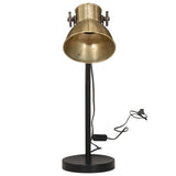 Vidaxx Schreibtischlampe 25 W E27 17x17x60 cm altmessingfarben