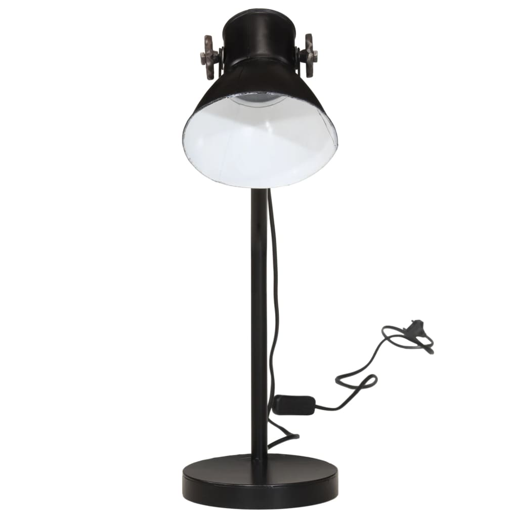 Vidaxx Schreibtischlampe 25 W E27 17x17x60 cm schwarz