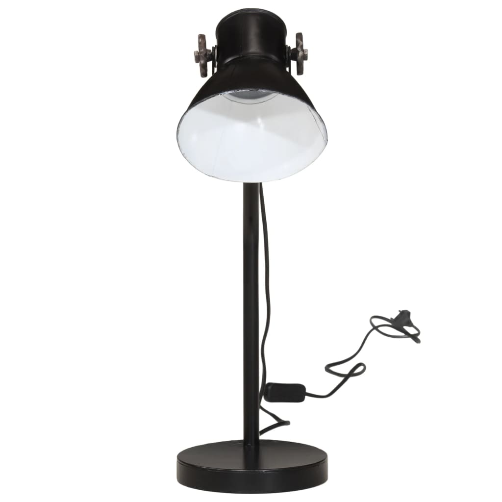 Vidaxl Desk Lamp 25 W E27 17x17x60 cm Schwarz