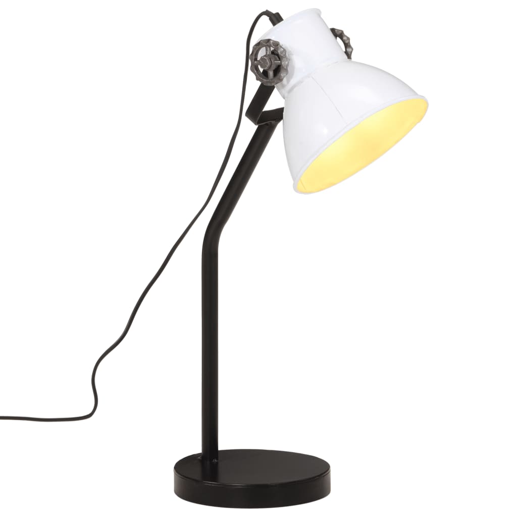 Vidaxl Bureaulamp 25 W e27 17x17x60 cm hvit