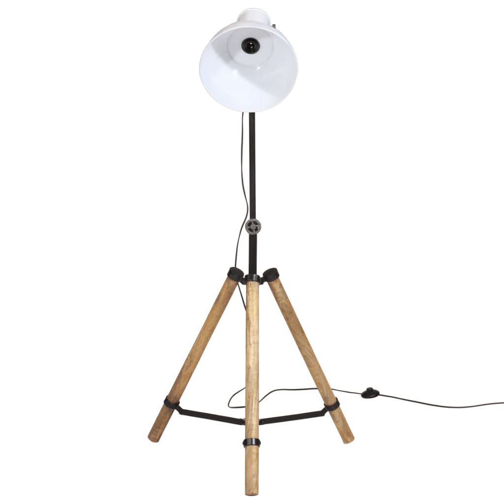 Vidaxl Floor lamp 25 W E27 75x75x90-150 cm white