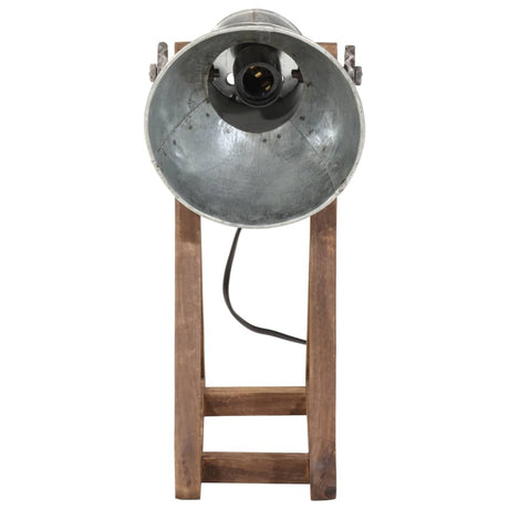 Vidaxx Schreibtischlampe 25 W E27 30x17x40 cm Vintage Silber