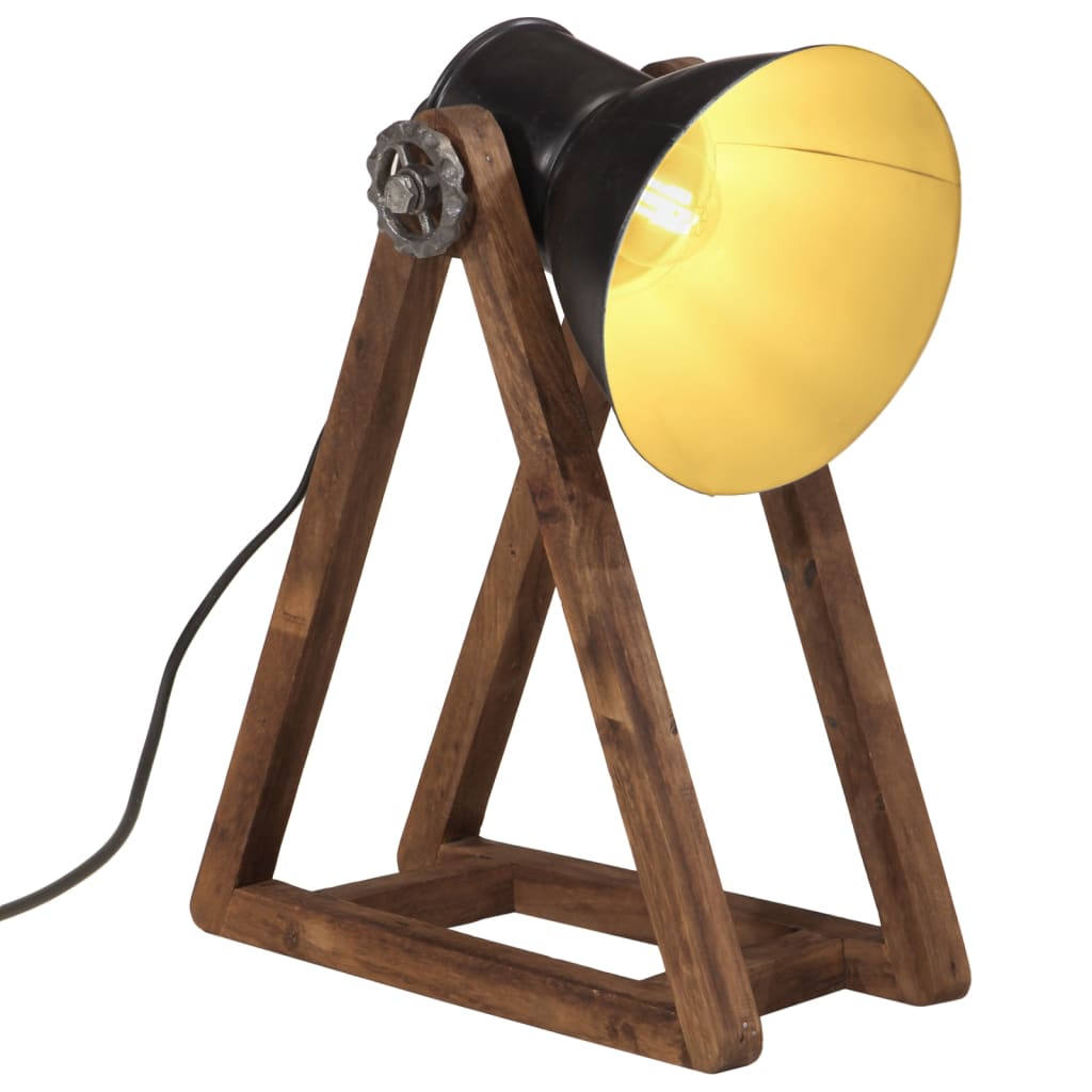 Vidaxl Desk Lamp 25 W E27 30x17x40 cm svart