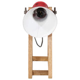 Vidaxx Schreibtischlampe 25 W E27 30x17x40 cm verwittertes Rot