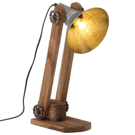 Vidaxx Schreibtischlampe 25 W E27 23x13x52 cm Vintage Silber