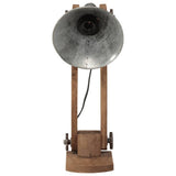 Vidaxx Schreibtischlampe 25 W E27 23x13x52 cm Vintage Silber