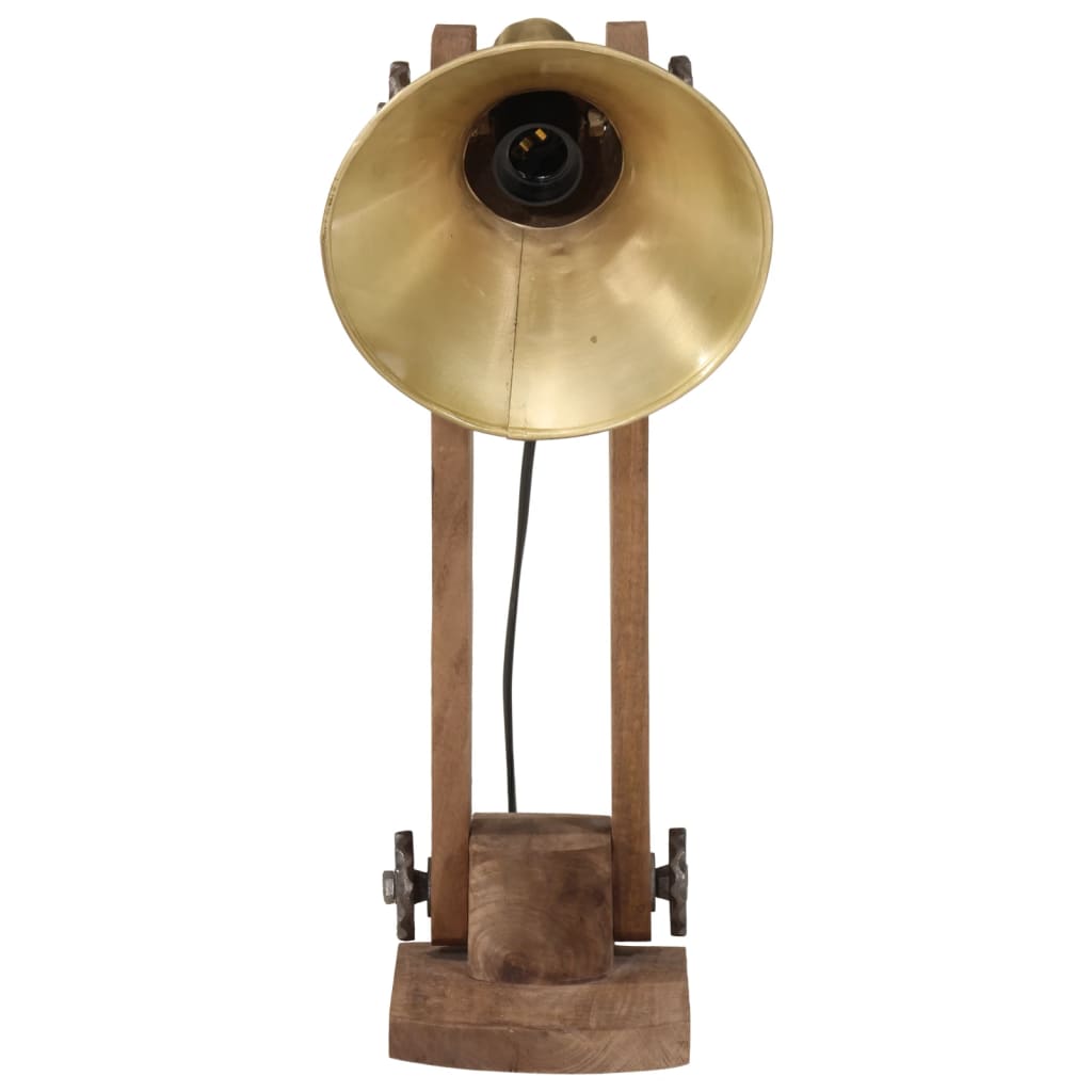 Vidaxl desk lamp 25 W E27 23x13x52 cm Antique brass