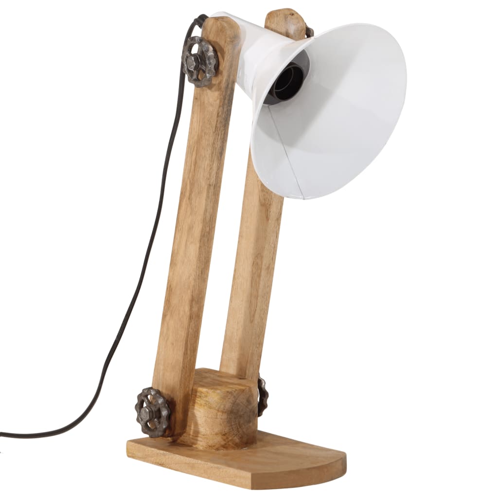 Vidaxl Desk Lamp 25 W e27 23x13x52 cm hvit