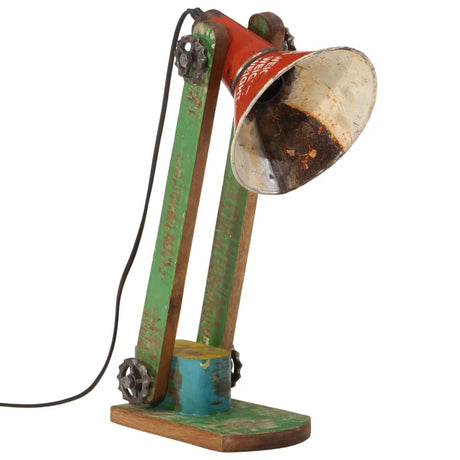 VidaXL Schreibtischlampe 25 W E27 23x13x52 cm mehrfarbig